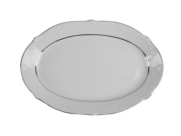 Porland Queen Platin Kayık Tabak 24cm - Image 1
