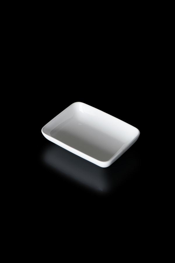 Acar Bianco Perla Porselen Dikdörtgen Tabak - 15.5 cm - Image 1