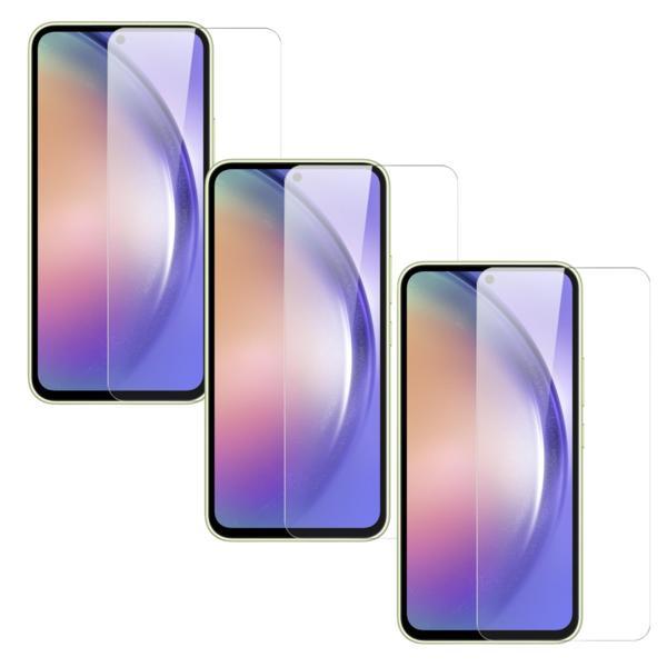 Samsung Galaxy A56 Uyumlu 9H Temperli Kırılmaz Ekran Koruyucu Cam(3 Adet) - Image 1