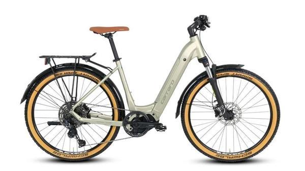CARRARO KIFUKA S KADIN ŞEHİR BİSİKLETİ 400H HD 27.5 JANT 11 VİTES MAT YEŞİL KOYU YEŞİL GÜMÜŞ - Image 1