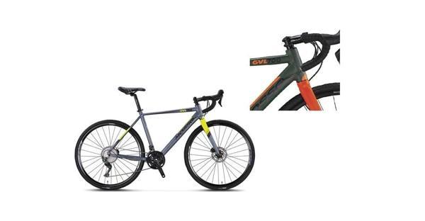 MOSSO GVL700-GRX600 ERKEK YARIŞ BİSİKLETİ 500H HD 28 JANT 22 VİTES HAKİ TURUNCU - Image 1