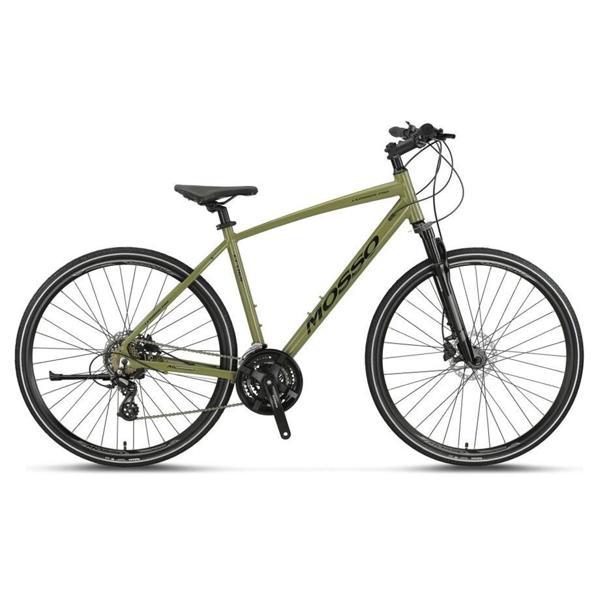 MOSSO LEGARDA-PRO-X21-MSM ERKEK ŞEHİR BİSİKLETİ 510H HD 28 JANT 21 VİTES YEŞİL SİYAH - Image 1