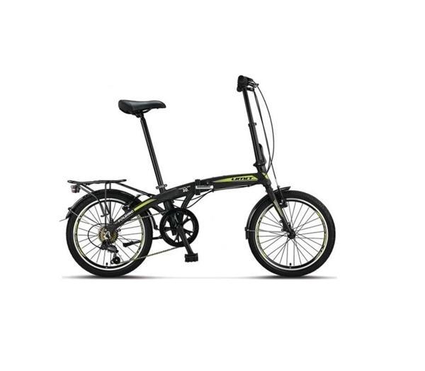 ÜMİT 2036 FOLDING KATLANIR BİSİKLET V 20 JANT 6 VİTES BLACK ANTRACİTE GOLD - Image 1