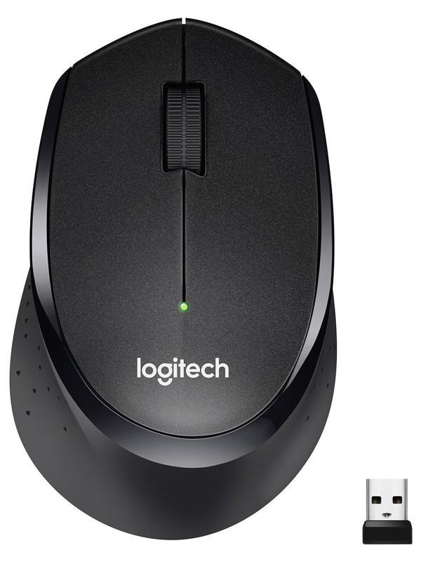Logitech M330 Silent Plus 910-004909 Siyah Sessiz Optik Kablosuz Mouse - Image 1