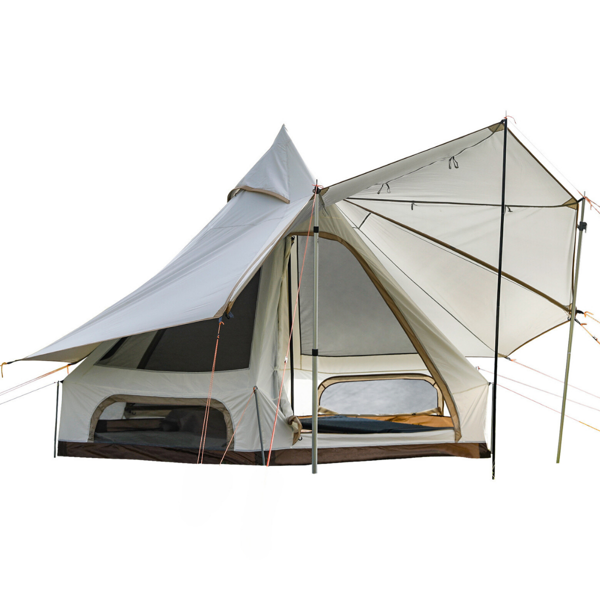 KingCamp ANIZO S 320 Canvas Glamping Çadır - Image 1