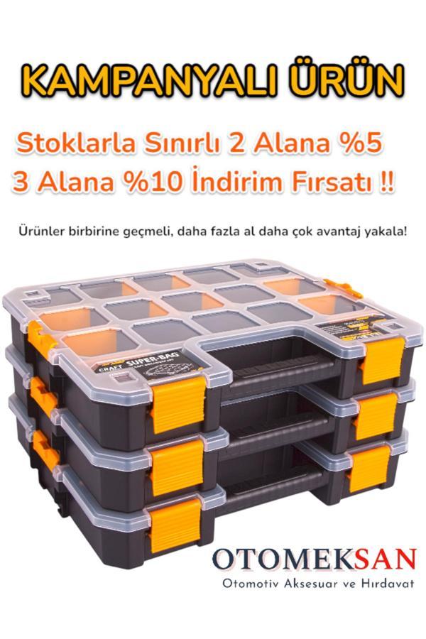CRAFT ORGANIZER 300 - Çok Gözlü El İşi & Hobi Düzenleyici Kutusu | Dayanıklı ve Pratik Saklama Çözüm - Image 1