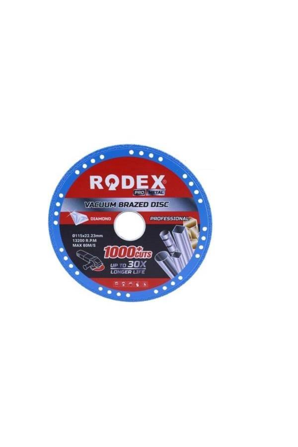 Rodex Vakum Kaynaklı Elmas Testere Uzun Ömürlü Çok Amaçlı Kesme Diski 125 Mm Rrm125s - Image 1