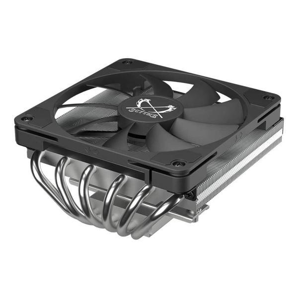 Scythe Big Shuriken 4 Low Profile CPU Cooler, 120mm Slim Fan, Intel & AMD Uyumlu, Sessiz İşlemci Soğ - Image 1