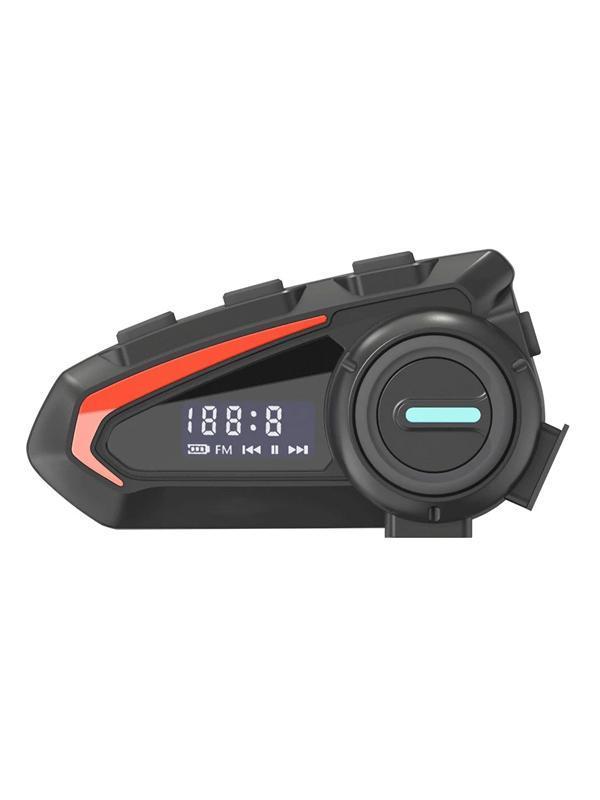 K20 BT5.3 Dijital Ekranlı Fm Radyolu İntercom 5.1 Ses Kalitesi Kask Motosiklet Interkom - Image 1