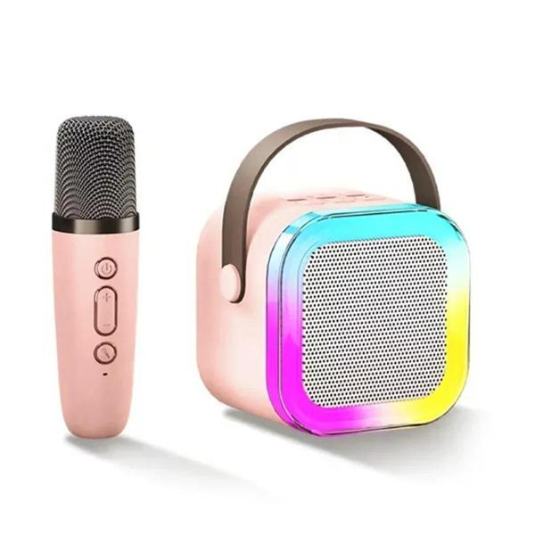 Mini Taşınabilir Bluetooth Karaoke Hoparlör Kablosuz Mikrofon Ses Bombası - Image 1