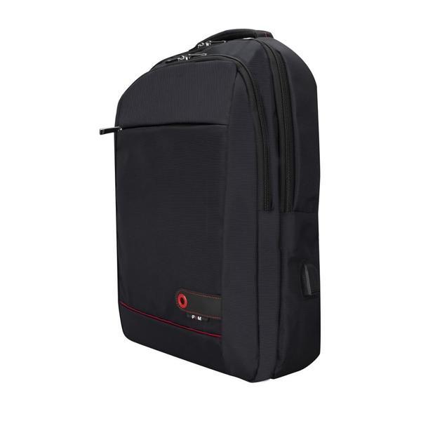 PLM Lucca-Usb-15.6  Siyah Notebook Sırt Çantası - Image 1