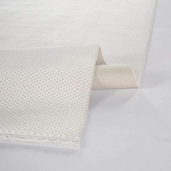 Apex Truva 6661 Ekru Akrilik Modern Makine Halısı - Image 1