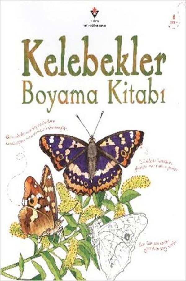 Kelebekler Boyama Kitabı - Tübitak Yayınları - Image 1