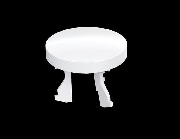 Yapıtaşı Yt313 Üniversal Seramik Lavabo su Taşma Delik Yüzüğü Beyaz - Image 1