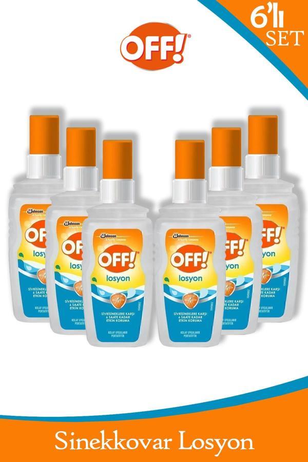 Off! Sinekkovar Losyon 100 ml x 6 Adet - Image 1