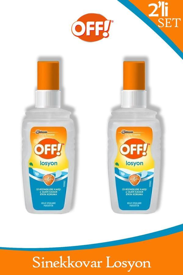 Off! Sinekkovar Losyon 100 ml x 2 Adet - Image 1