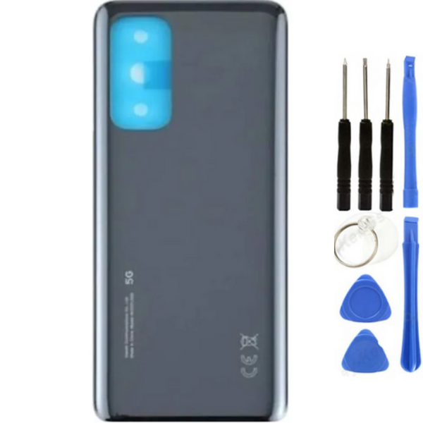 Xiaomi Mi 10T Uyumlu Arka Pil Kapağı Gri + Tamir Seti - Image 1