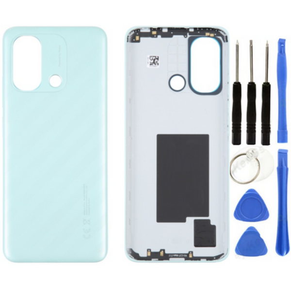 Redmi 12C Uyumlu Full Kasa Arka Pil Kapağı Yeşil + Tamir Seti - Image 1