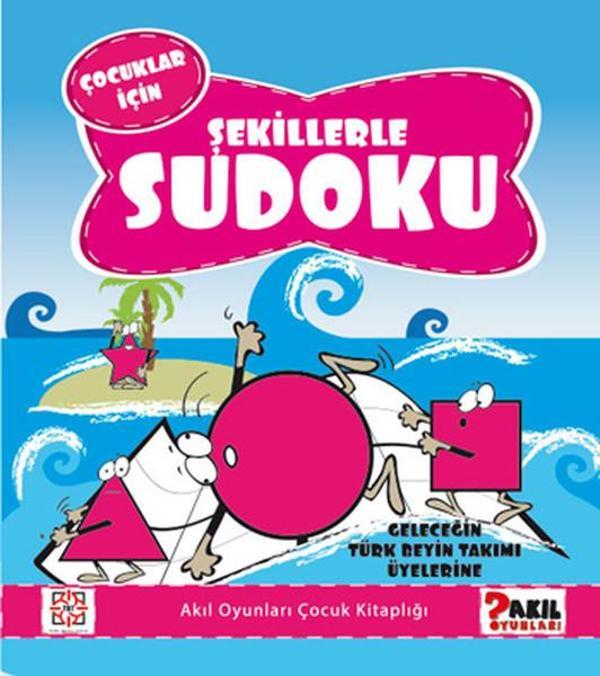 Çocuklar İçin Şekillerle Sudoku - Akıl Oyunları Kitaplığı - Image 1
