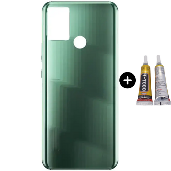 İnfinix Hot 11 Play Uyumlu Full Kasa Arka Kapak Yeşil + B7000 - Image 1