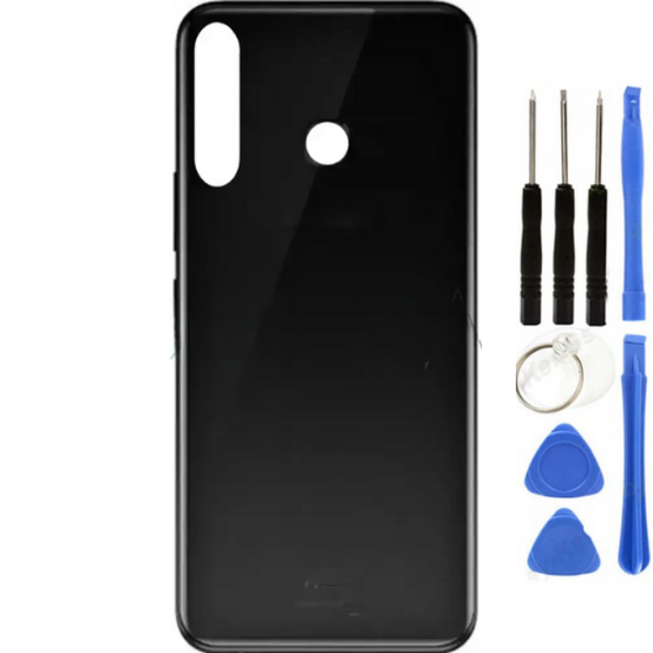 İnfinix Hot 8 Uyumlu Full Kasa Arka Kapak Siyah + Tamir Seti - Image 1