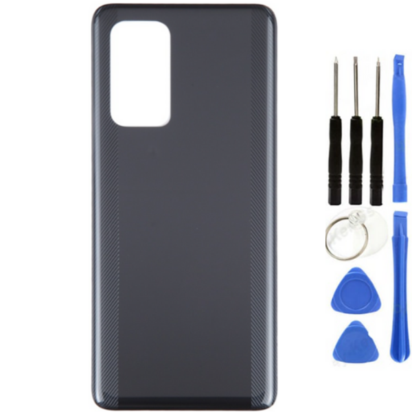 Redmi K60 Uyumlu Arka Pil Kapağı Siyah + Tamir Seti - Image 1