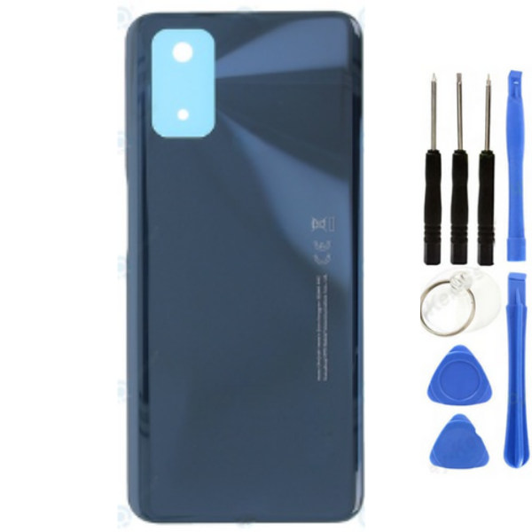 Oppo A72 Uyumlu Arka Pil Kapağı Siyah + Tamir Seti - Image 1