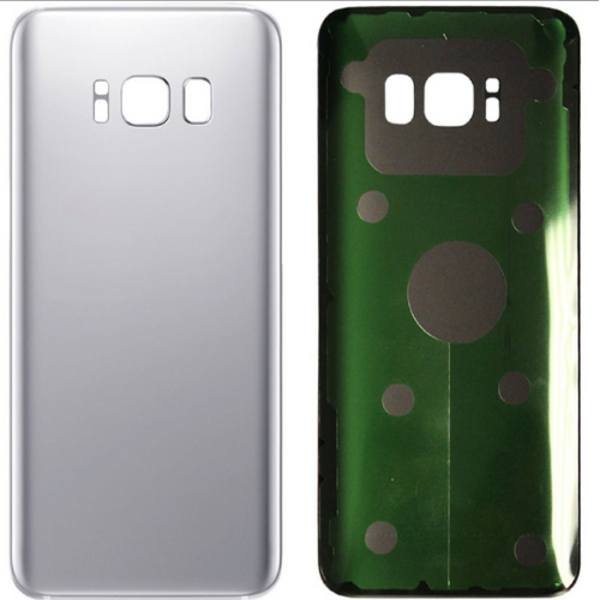 Samsung S8 Plus SM-G955 Uyumlu Arka Pil Kapağı Gri - Image 1