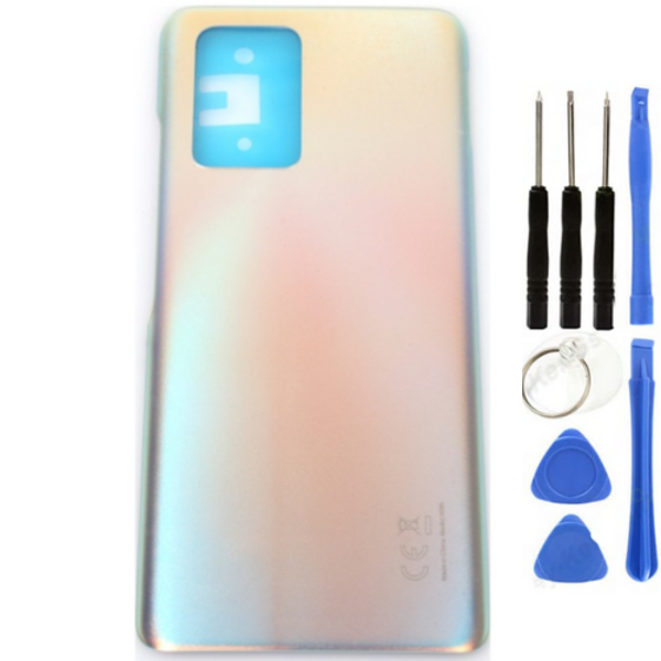 İnfinix Note 10 Pro Uyumlu Arka Kapak Beyaz + Tamir Seti - Image 1