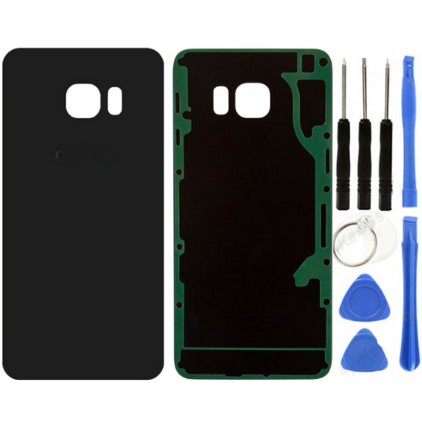 Samsung S7 SM-G930 Uyumlu Arka Pil Kapağı Siyah + Tamir Seti - Image 1