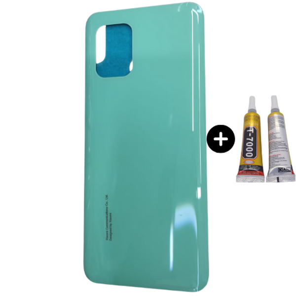 Xiaomi Mi 10 Lite 5G Uyumlu Arka Pil Kapağı Yeşil + B7000 - Image 1
