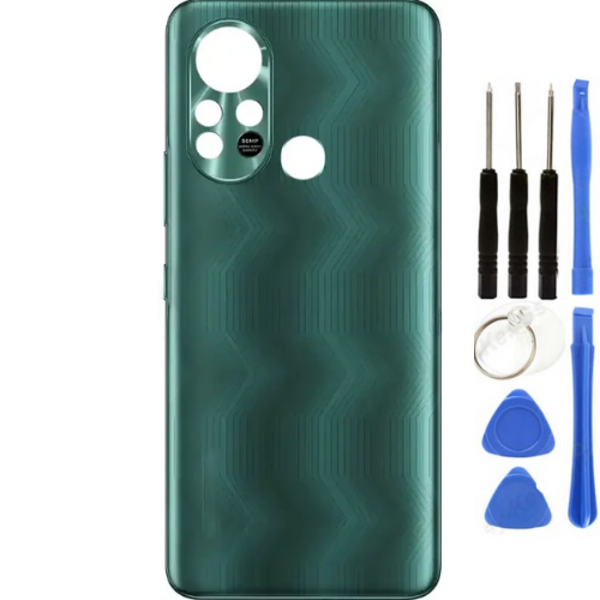 İnfinix Hot 11S Uyumlu Arka Kapak Yeşil + Tamir Seti - Image 1