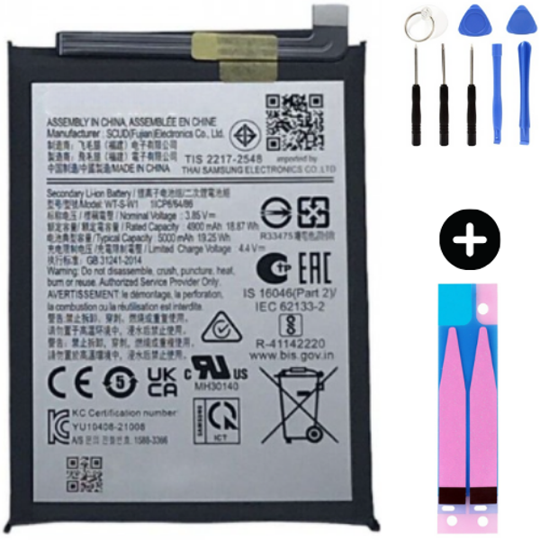 Samsung Galaxy A14 5G A146 Uyumlu Güçlendirilmiş İthal Pil + Montaj Seti - Image 1