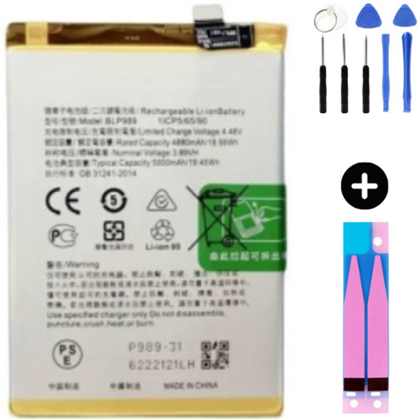 Oneplus Nord Ce 3 5G Uyumlu Güçlendirilmiş İthal Pil + Montaj Seti - Image 1