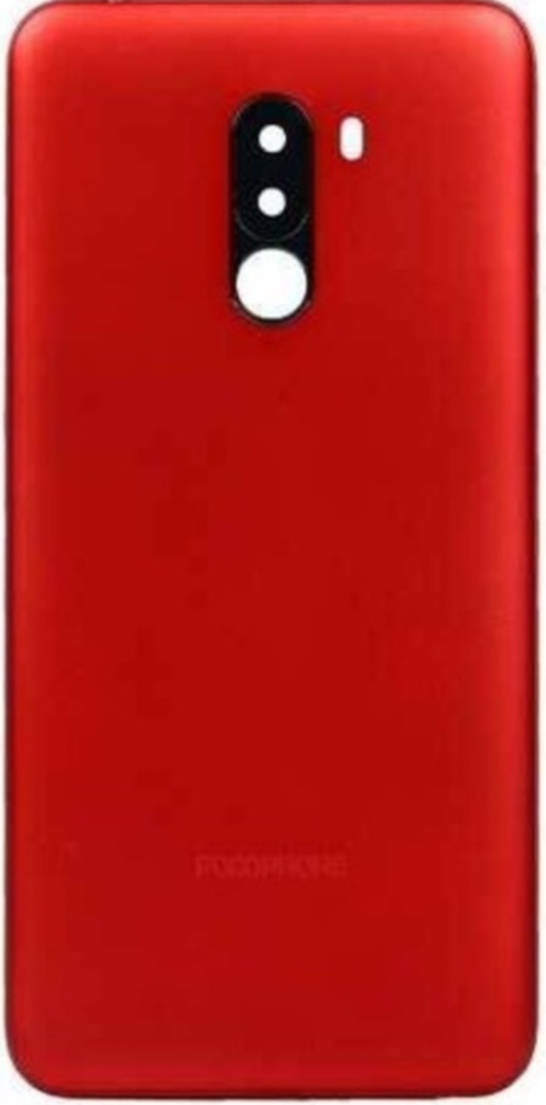 Xiaomi Poco Pocophone F1 Uyumlu Full Kasa Arka Pil Kapağı Kırmızı - Image 1