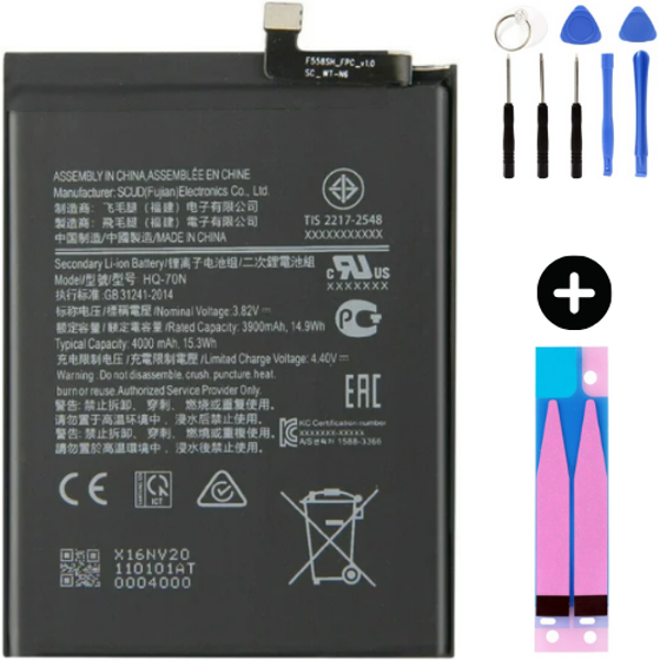 Samsung Galaxy A11 A115 Uyumlu A Kalite Batarya Pil + Montaj Seti - Image 1