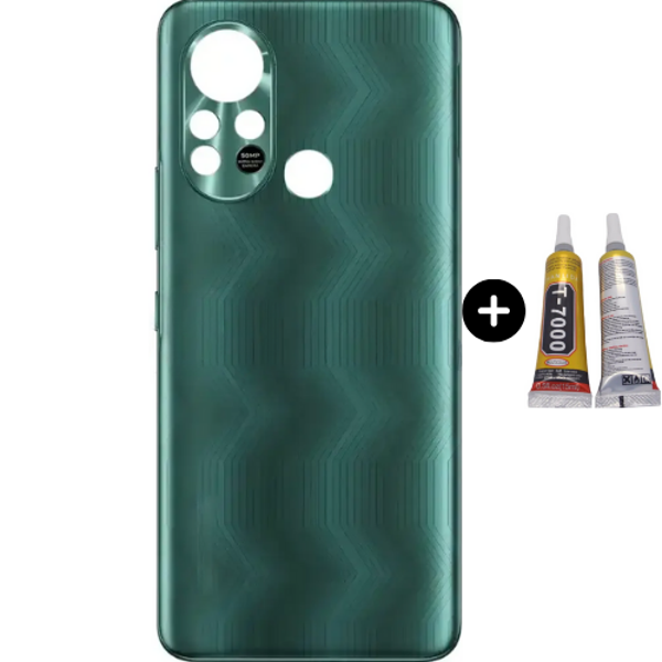 İnfinix Hot 11S Uyumlu Arka Kapak Yeşil + B7000 - Image 1