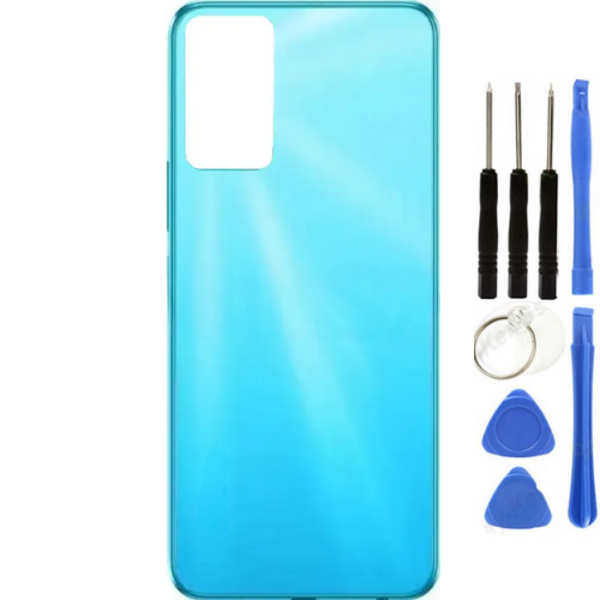 İnfinix Hot 12 Uyumlu Full Kasa Arka Kapak Mavi + Tamir Seti - Image 1