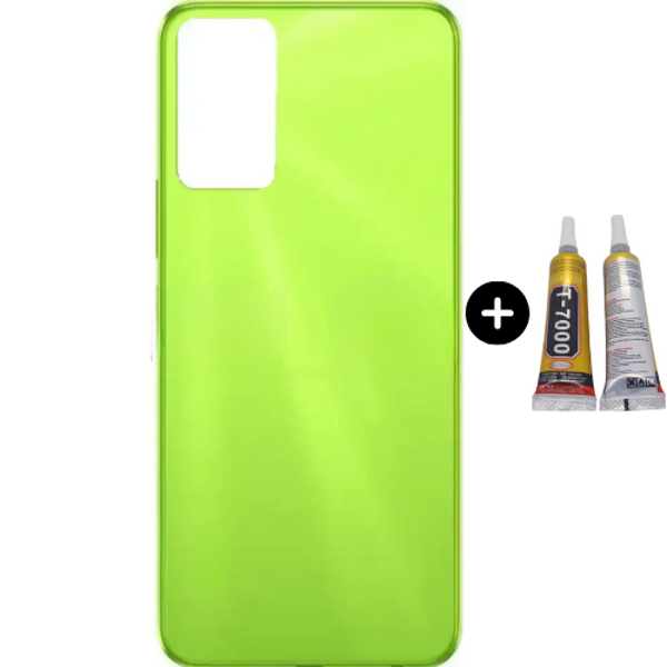 İnfinix Hot 12 Uyumlu Full Kasa Arka Kapak Yeşil + B7000 - Image 1