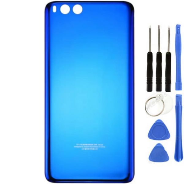 Xiaomi Mi Note 3 Uyumlu Arka Pil Kapağı Mavi + Tamir Seti - Image 1