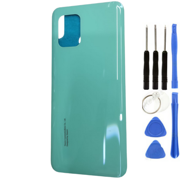 Xiaomi Mi 10 Lite 5G Uyumlu Arka Pil Kapağı Yeşil + Tamir Seti - Image 1