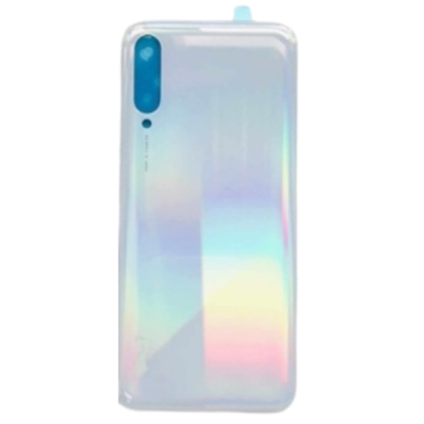 Xiaomi Mi A3 Uyumlu Arka Pil Kapağı Beyaz  - Image 1
