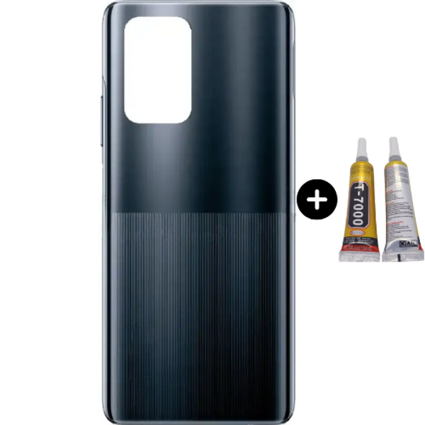 İnfinix Note 10 Uyumlu Arka Kapak Siyah + B7000 - Image 1