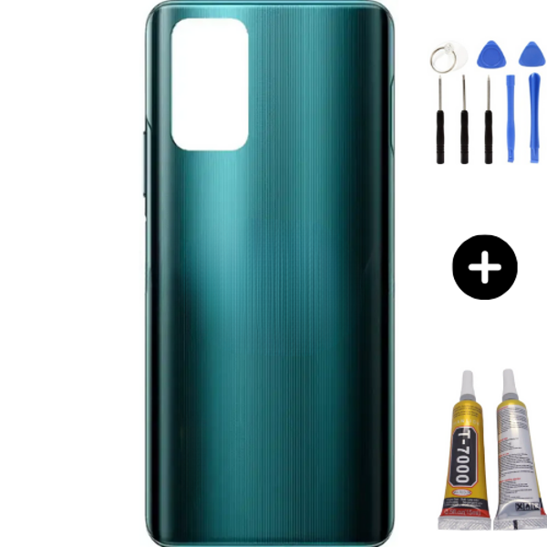 İnfinix Note 10 Uyumlu Arka Kapak Yeşil + Montaj Seti - Image 1