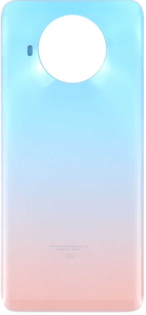 Xiaomi Mi 10T Lite Uyumlu Arka Pil Kapağı Açık Mavi  - Image 1
