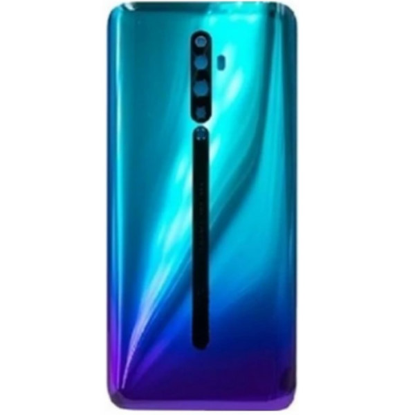 Oppo Reno 2Z Uyumlu Arka Pil Kapağı Mavi  - Image 1