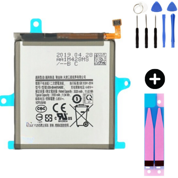 Samsung Galaxy A40 A405f Uyumlu Güçlendirilmiş İthal Pil + Montaj Seti - Image 1