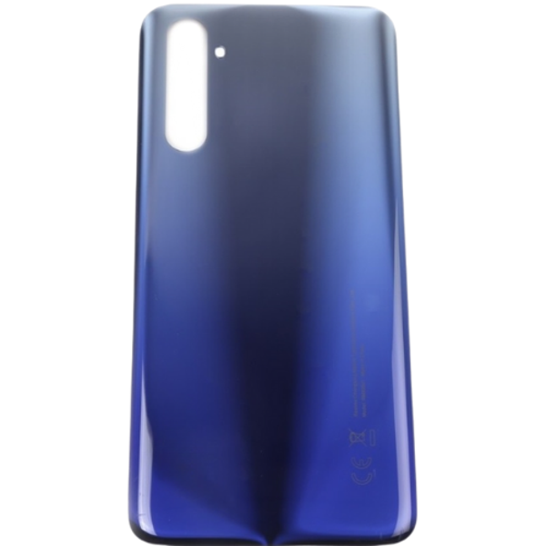 Realme 6 Uyumlu Arka Pil Kapağı Mavi  - Image 1