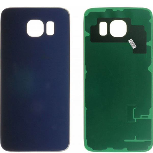Samsung S6 SM-G920 Uyumlu Arka Pil Kapağı Siyah - Image 1