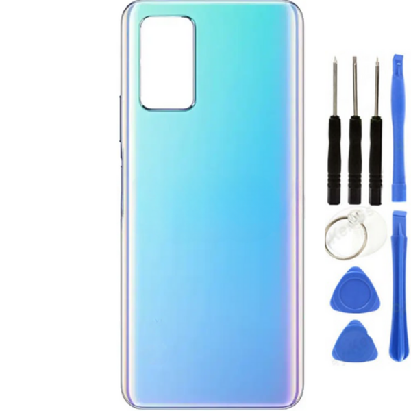 İnfinix Note 8 Uyumlu Arka Kapak Mavi + Tamir Seti - Image 1